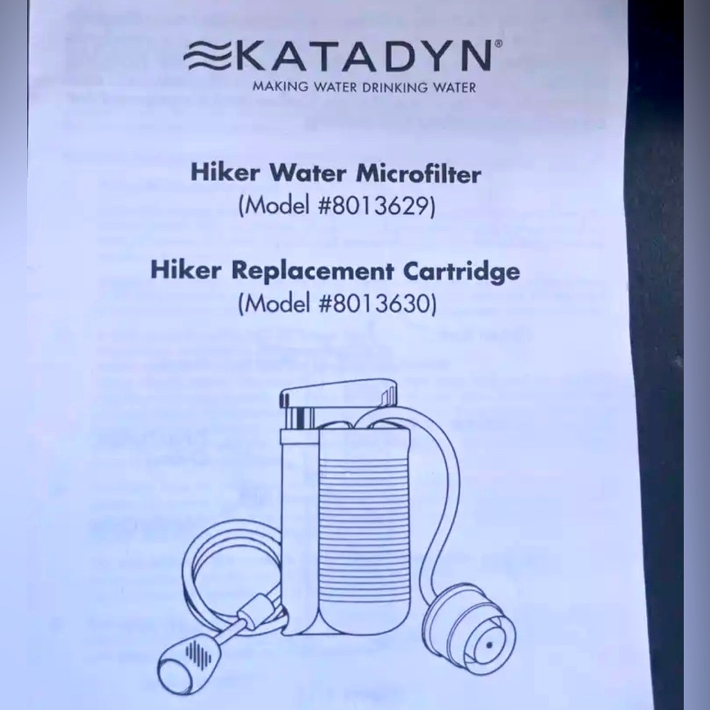 Device that makes your water drinkable